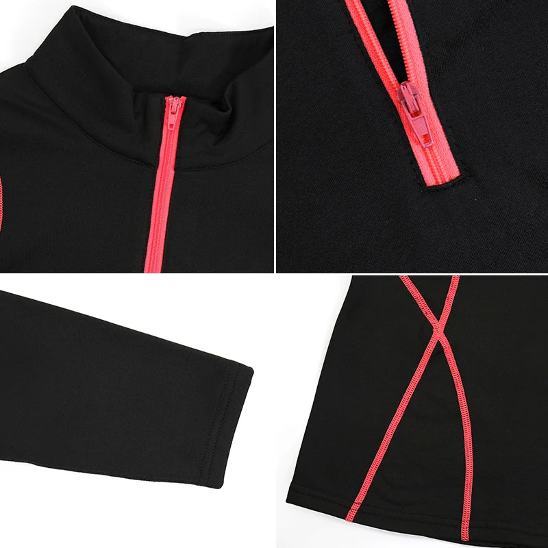 Winter Thermal Shirt Long Sleeve Fleece Top Thermo Undershirt Women Warm Shirt Pajamas Thermal Underwear Sweater Winter Clothing