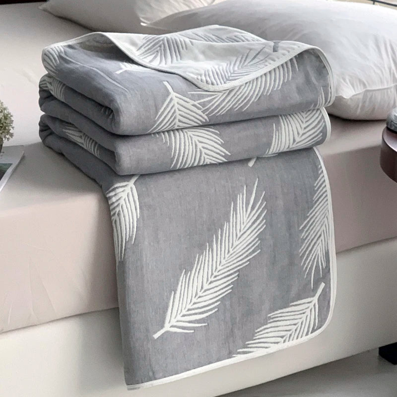 Cotton six-layer yarn Xia Liang quilt pure cotton towel quilt empty blanket nap blanket gauze blanket