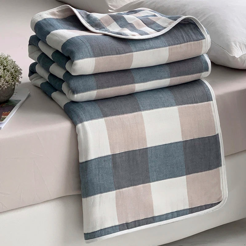 Cotton six-layer yarn Xia Liang quilt pure cotton towel quilt empty blanket nap blanket gauze blanket