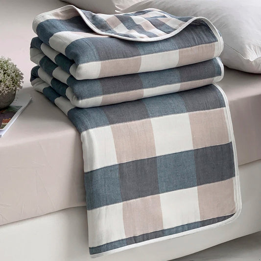 Cotton six-layer yarn Xia Liang quilt pure cotton towel quilt empty blanket nap blanket gauze blanket