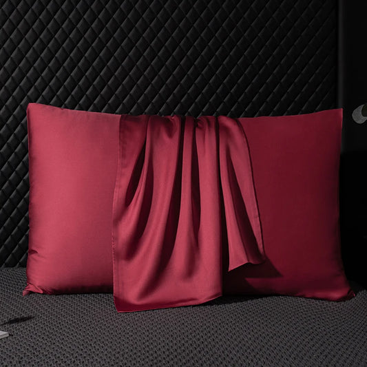 Natural  Mulberry Silk Pillowcase  Silk pillowcase Solid Color Multi-Size Pillowcase 40x60cm 50x90cm