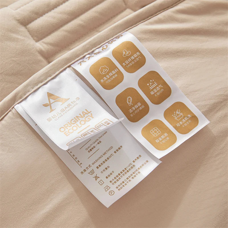 High Quality Quilted Fitted Sheet Thickened Ultrasonic Embossed Mattress Protector Full Coverage Machine Washable Mattress Cover