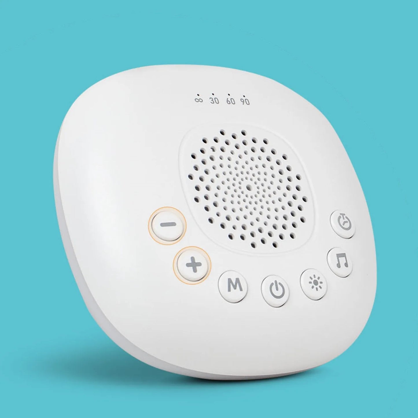 White Noise Sound Machine with 24 Soothing Sounds Sleep Aid for Babies Kids Adults  Rechargeable Night Light Newborn Gifts