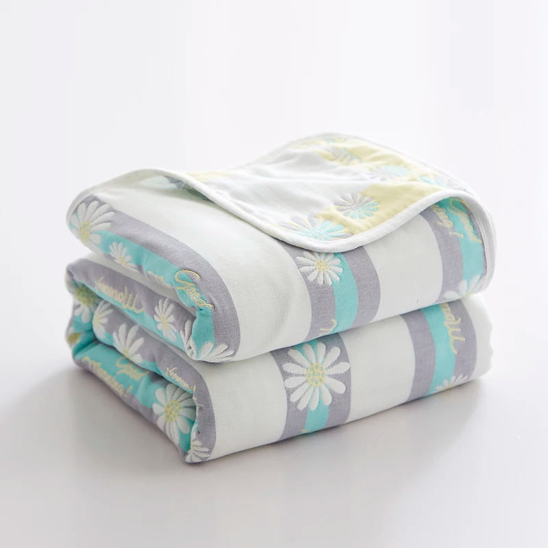 Cotton six-layer yarn Xia Liang quilt pure cotton towel quilt empty blanket nap blanket gauze blanket