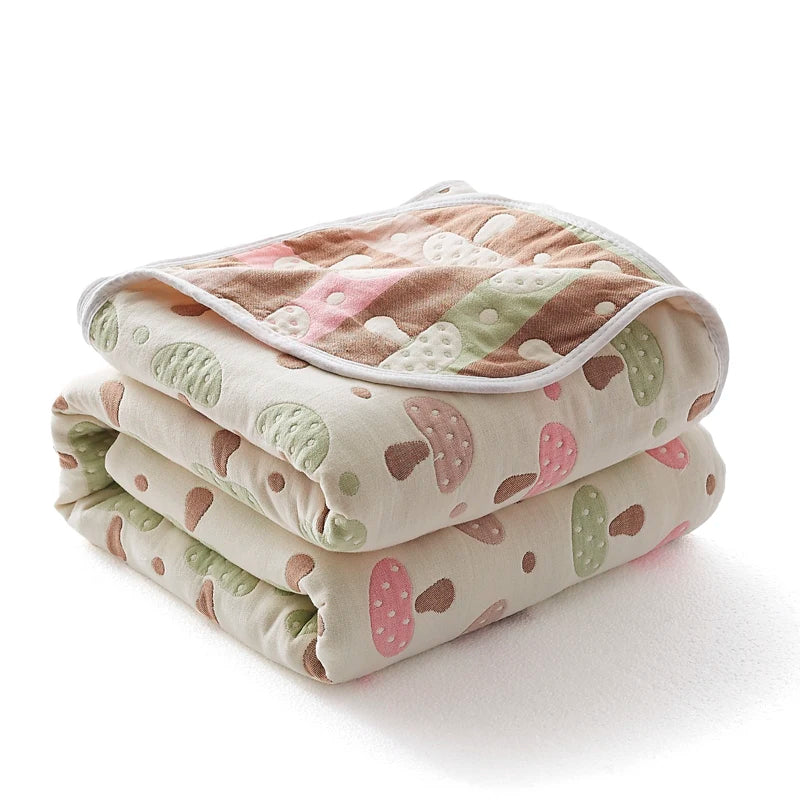 Cotton six-layer yarn Xia Liang quilt pure cotton towel quilt empty blanket nap blanket gauze blanket