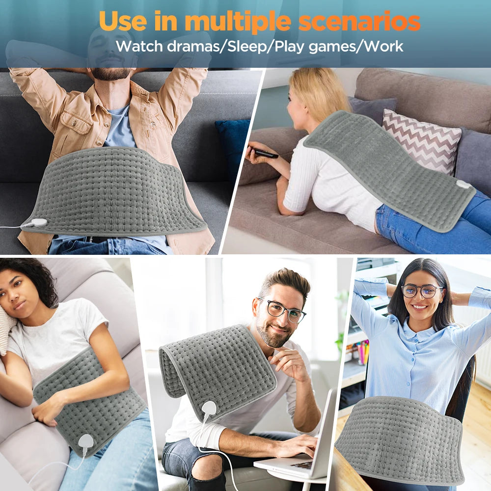 Electric Heating Pad Pet Heat Mat Constant Timer Body Warming Thermal Mat for Abdomen Hand Thermal Mat Winter Use