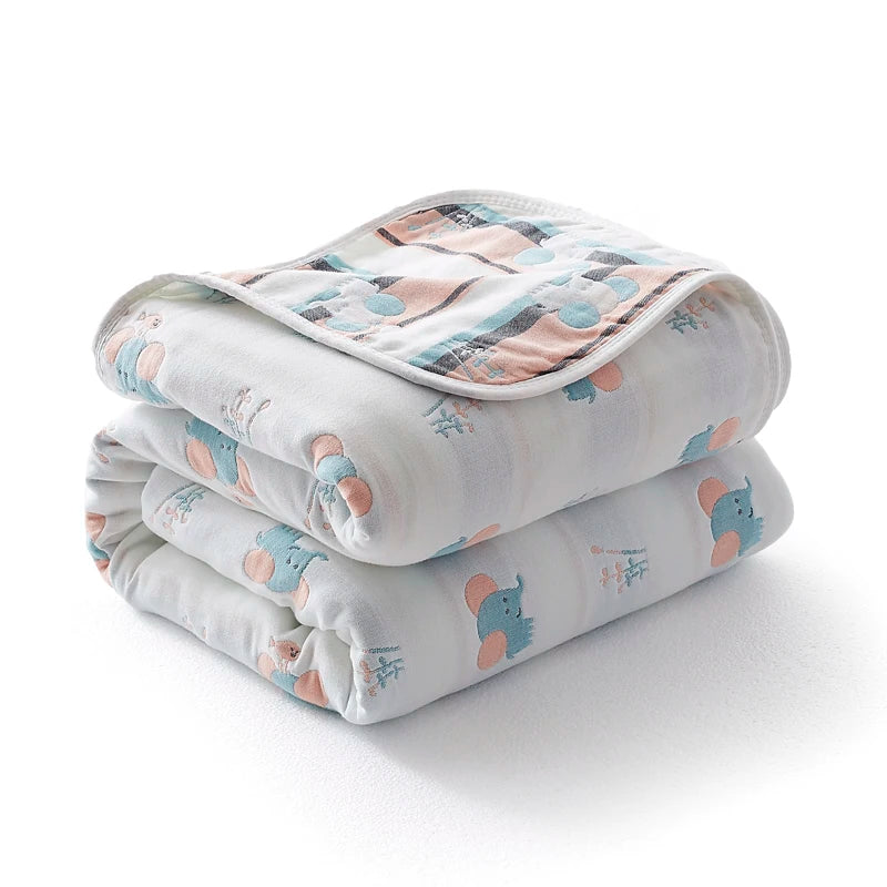 Cotton six-layer yarn Xia Liang quilt pure cotton towel quilt empty blanket nap blanket gauze blanket