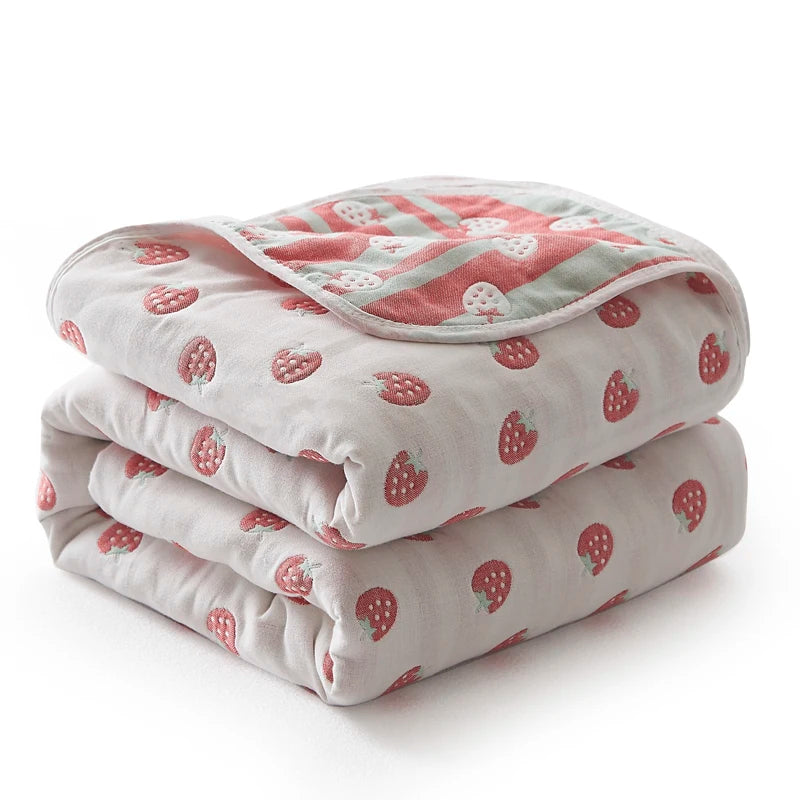 Cotton six-layer yarn Xia Liang quilt pure cotton towel quilt empty blanket nap blanket gauze blanket