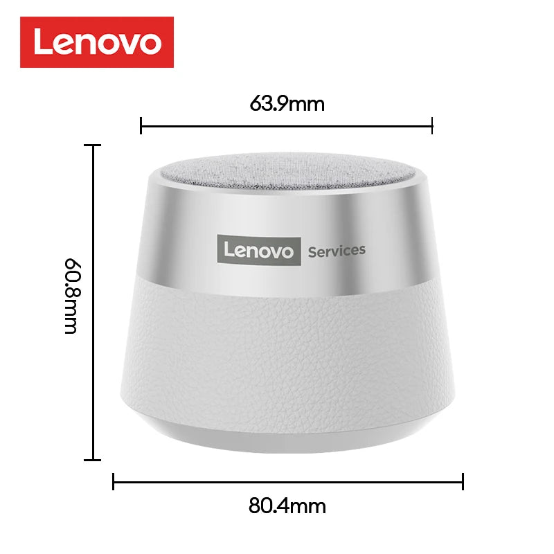 Lenovo HD103 Mini Wireless Deep Bass Speaker 360° Panoramic Sound Loudspeaker TWS Bluetooth Soundbox Speaker For Camping Party