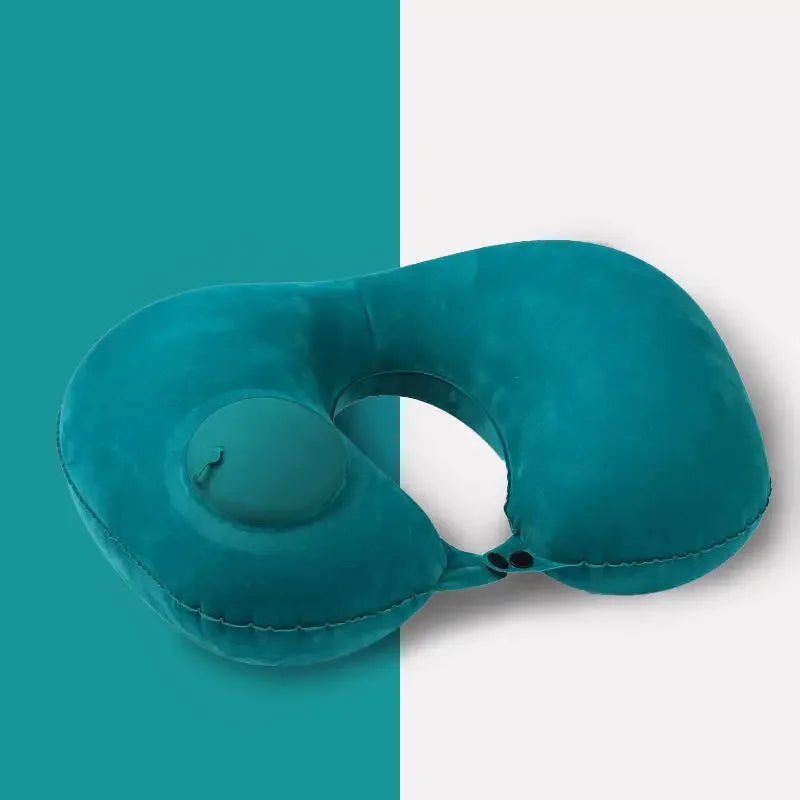 1/2pcs U Shaped Travel Pillow Super Light Portable Inflatable Neck Pillow Travel Airplane Cushion Office Sleep Essentials