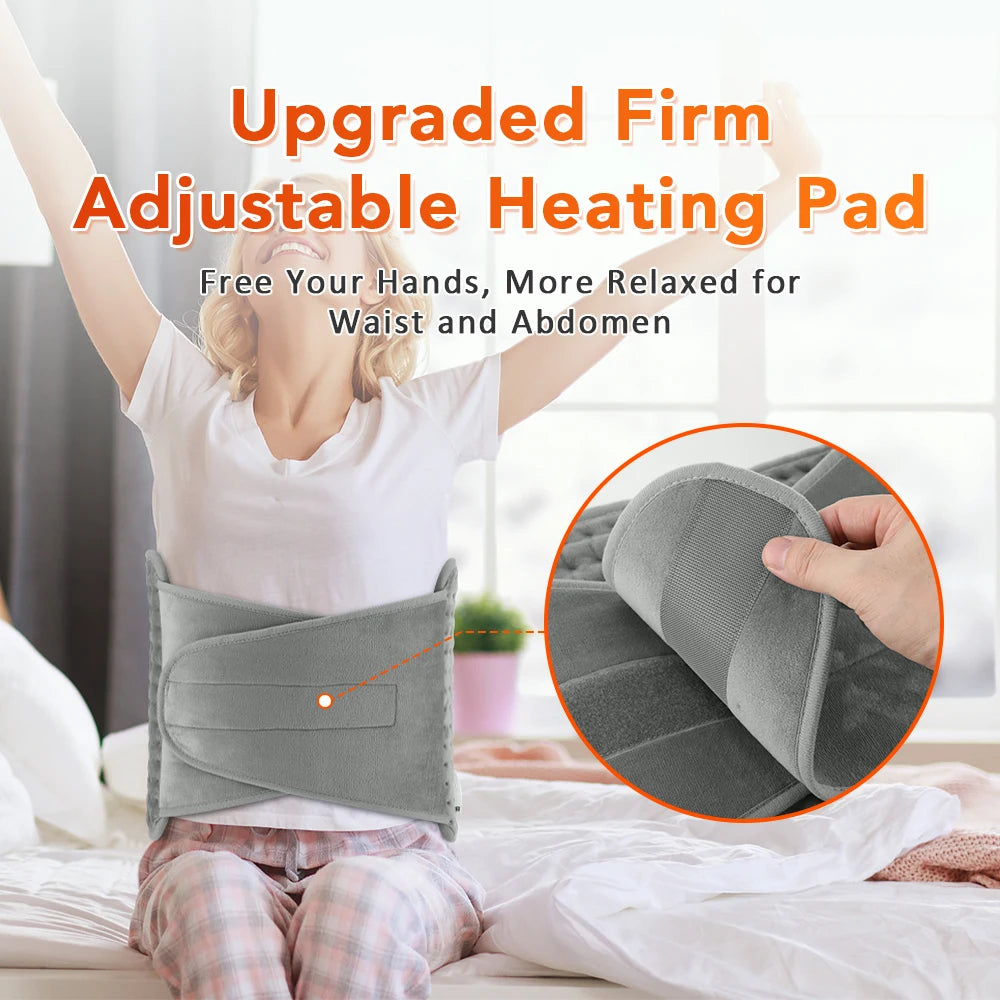10 Gears Heating Thermal Electric Heating Pad For Home Waist Lumbar Back Pad Belt Warm Thermal Pad Hand Uterus Body Winter Warm
