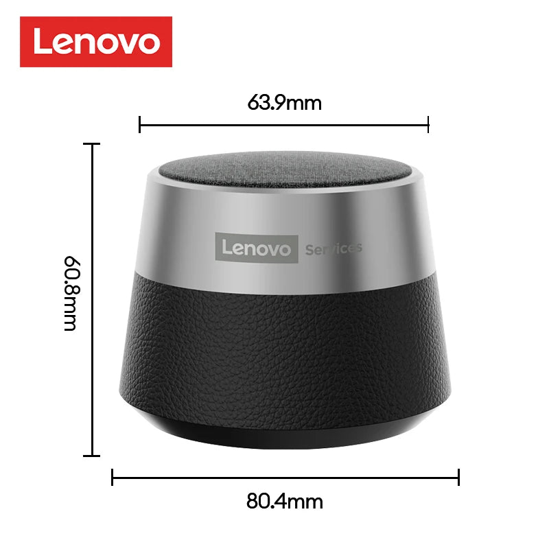 Lenovo HD103 Mini Wireless Deep Bass Speaker 360° Panoramic Sound Loudspeaker TWS Bluetooth Soundbox Speaker For Camping Party