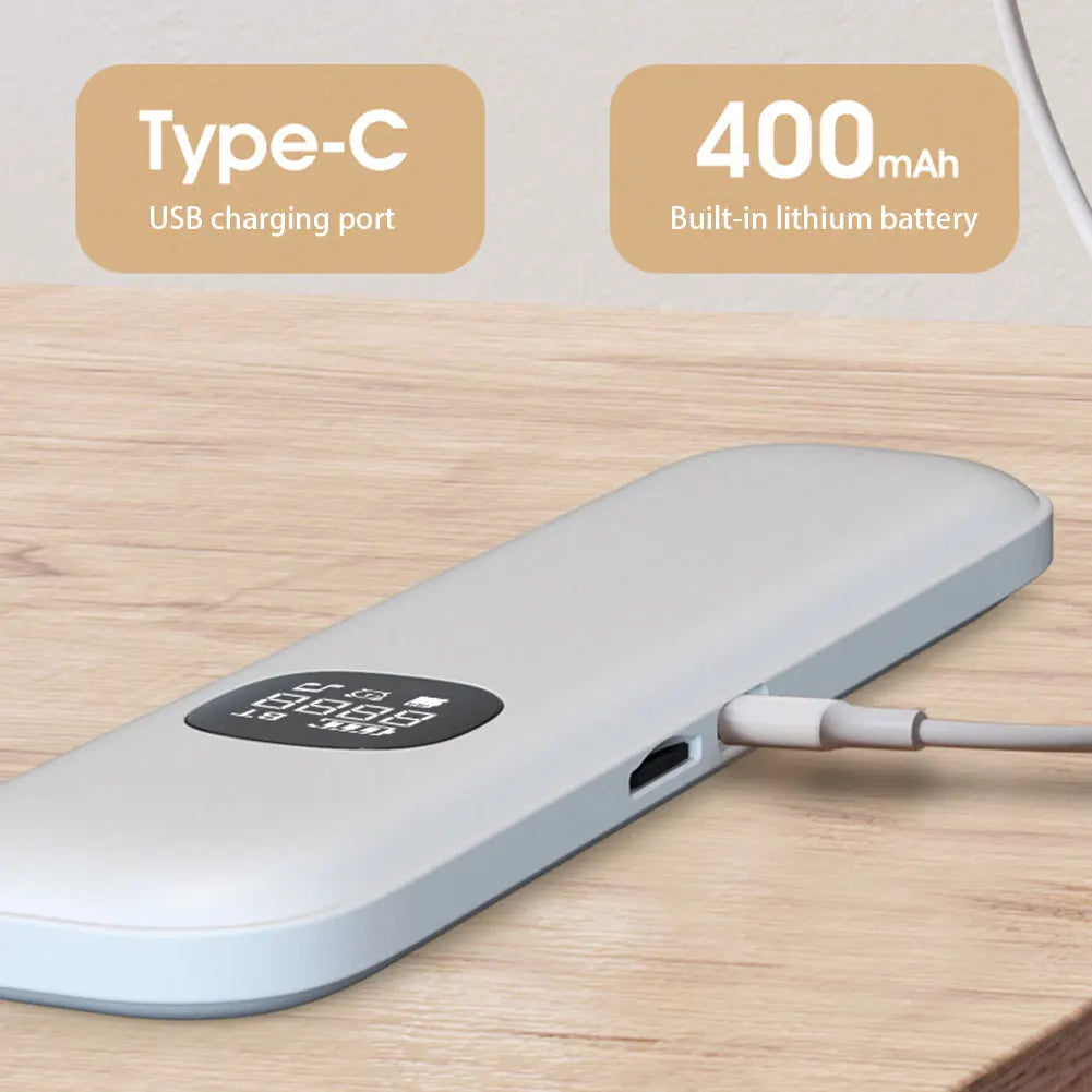 Under Pillow Bone Conduction Bluetooth Speaker White Noise Sleep Aid Soundbar LED Display TF MP3 Music Player Timed Shutdown