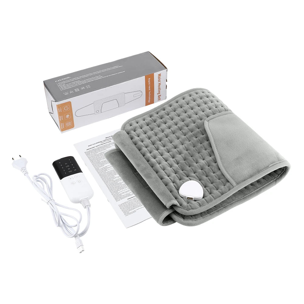 10 Gears Heating Thermal Electric Heating Pad For Home Waist Lumbar Back Pad Belt Warm Thermal Pad Hand Uterus Body Winter Warm